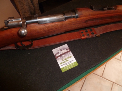 Beau Karl Gustav calibre 6.5 X 57