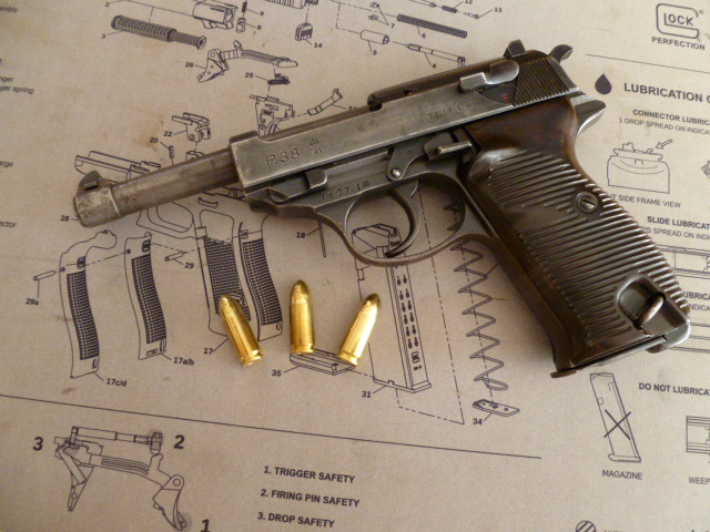 Walther P38 seconde guerre mondiale