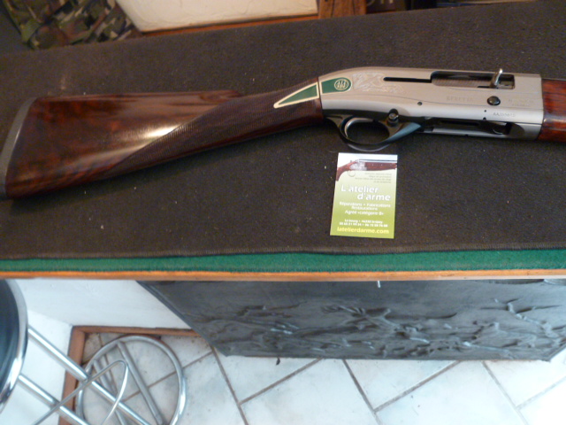 Modification crosse pistolet en crosse anglaise sur beretta AL391