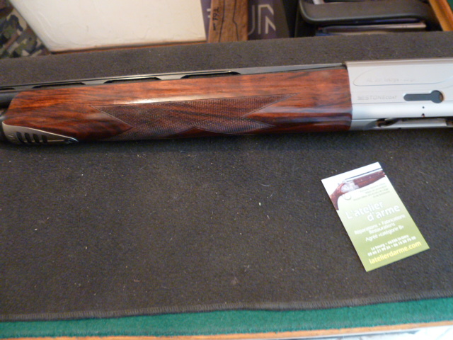 Modification crosse pistolet en crosse anglaise sur beretta AL391